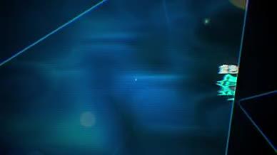 蓝色水底波纹荡漾效果企业标语宣传AE模板视频的预览图